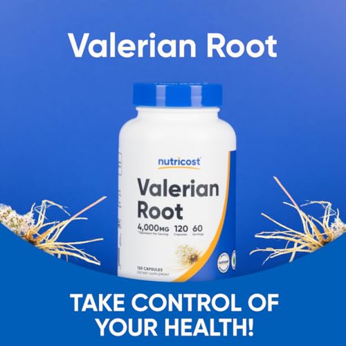 Valerian Root Extract 120 Capsules for 60 Servings Per Bottle - view 5