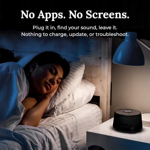Dohm Classic (Black) The Original White Noise Machine, Soothing Natural Sound from a Real Fan, Noise Cancelling for Office Privacy, Travel & Meditation, Sleep Therapy for Adults & Baby - view 6