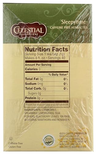 Herbal Tea, Sleeytime, 40 Count - view 2