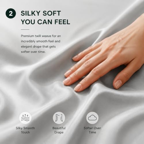 Queen Cooling Sheet Set, 100% Rayon Derived from Bamboo - view 3