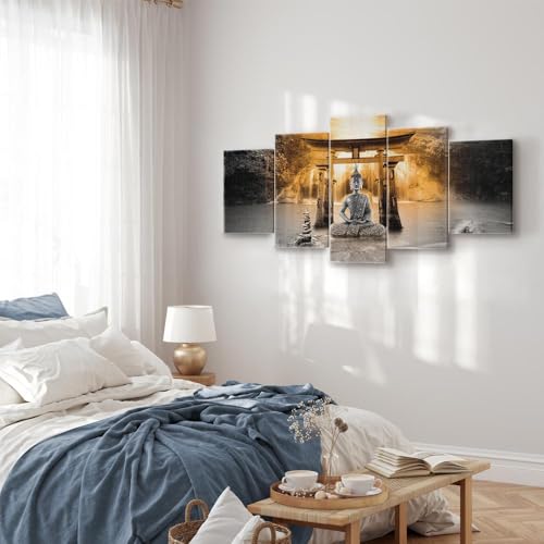 Acoustic Panels Canvas Wall Art Print, Office Orient 90x45 Inch - view 5