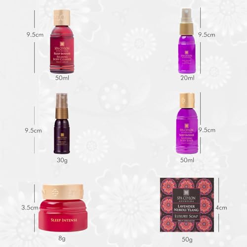 Sleep Intense Home Spa Set for Deep Restful Sleep | Ayurveda | Relaxation | Tranquility | Body Gifts Set for Mothers day gifting - view 2
