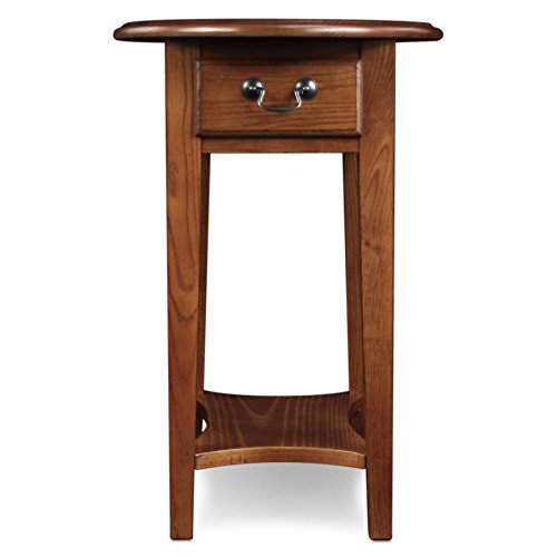 Haven Ridge Oval End Table, 21", Medium Oak - view 4
