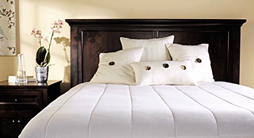 Heated Mattress Pad | Quilted Polyester, 10 Heat Settings, White, King - MSU3GKS-P000-12A00 - view 3