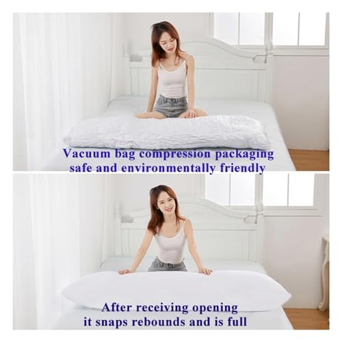 Queen Size Cooling Pillow for Side & Back Sleepers, Supportive Hotel Collection Pillow, Soft & Breathable, Ideal for Comfort and Restful Sleep - view 4