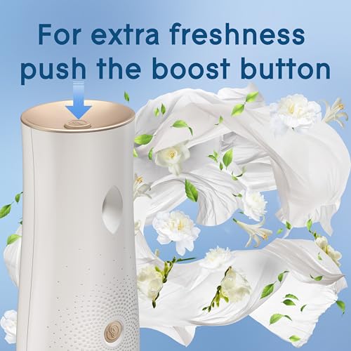 Glade Automatic Spray Refill and Holder Kit, Air Freshener for Home and Bathroom, Clean Linen, 6.2 Oz - view 6