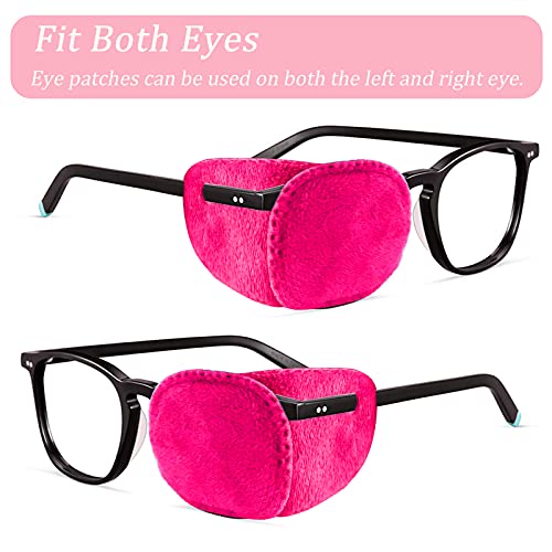 4 Pack Eye Patches for Kids, Medical Eye Patch Soft Eye Patch for Glasses Treating Lazy Eye Amblyopia Strabismus for Children, Pink - view 6