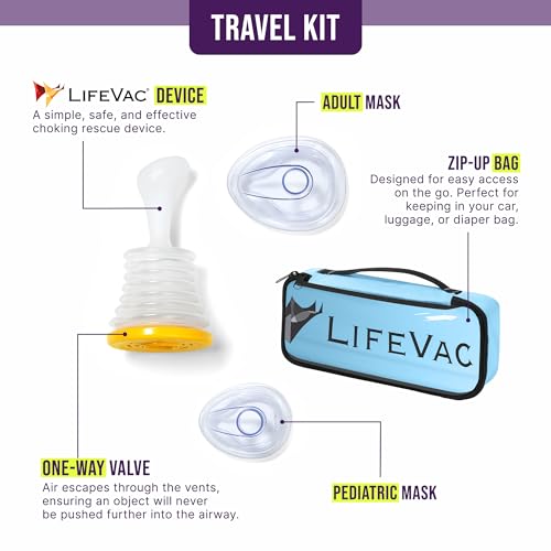 Home & Blue Travel Kit Combo - Portable Suction Rescue Device, First Aid Kit for Kids and Adults, Portable Airway Suction Device for Children and Adults - view 2