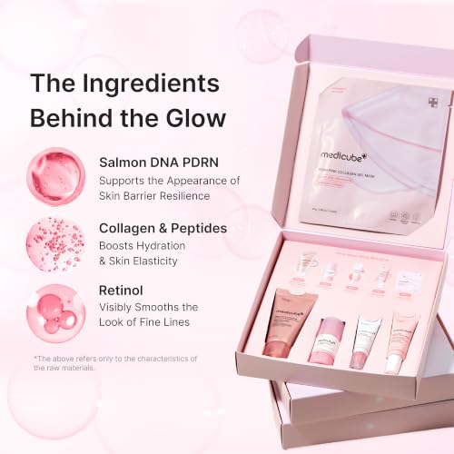 Starter Kit PDRN Glow Essentials, Mini 5-Step Skincare Travel Set - view 5