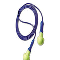 E-A-R 10080529180015 318-1001 E-A-R Push-Ins Disposable Corded Earplugs, OSFA, Blue, One Size Fits All (Pack of 100)