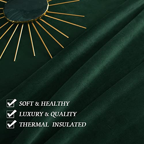 Extra Long Velvet Curtains 120 inches Long, High Ceiling Curtains - view 5