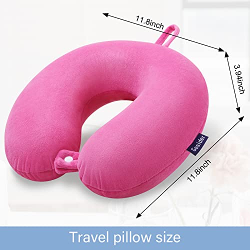 Travel Neck Pillow Memory Foam U Shape Airplane Pillow Deep Powder - view 3