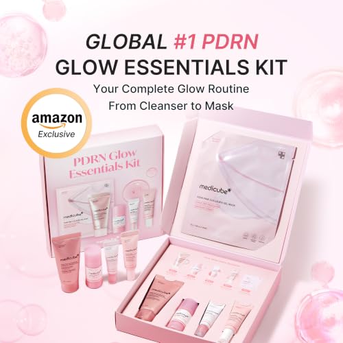 Starter Kit PDRN Glow Essentials, Mini 5-Step Skincare Travel Set - view 2