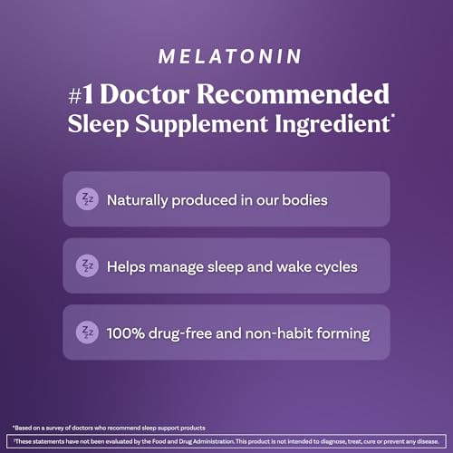Melatonin 5 mg Gummies, Sleep Support for Adults, 90 Count - view 5