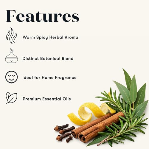 Thieves Vitality Essential Oil Blend | 5 ml | Warm Spicy Herbal Aroma for Diffusers, Massage & Aromatherapy | Clove, Lemon, Cinnamon, Eucalyptus & Rosemary Blend | Seed to Seal Quality - view 3