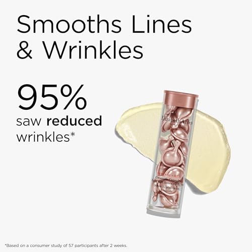 Elizabeth Arden Retinol + HPR Ceramide Rapid Skin Renewing Anti-Aging Face Serum Capsules, Fine Lines & Wrinkles Treatment with Peptides, Vitamin E, & Niacinamide - view 5