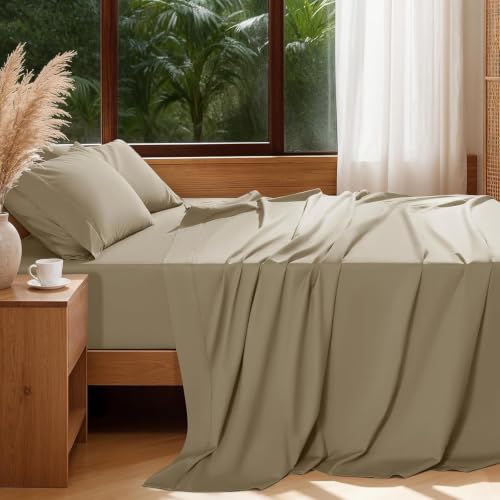 100% Egyptian Long-Staple Cotton Sheets, Extra Deep Pocket