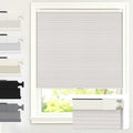 No Drill Cordless Blackout Cellular Shades, Custom Size, Linen