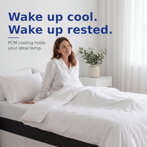Twin XL 12" Memory Foam Mattress – Plush Comfort | Cooling Gel-Infused Layer, Deep Pressure Relief, CertiPUR-US Certified | Fiberglass-Free Bed in a Box for Bedrooms, Dorms & Guest Rooms - view 3