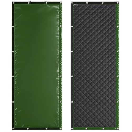 Outdoor Soundproof Blanket, 3MM Thick MLV Heavy Duty Sound Barrier, 40" x 108" PVC Oxford Cloth Sound Dampening Blanket for Construction, Garden, Playground, Stadium, Basketball Court