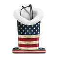 Plush Lined Eyeglasses Holder, Glasses Stand Case For Nightstand