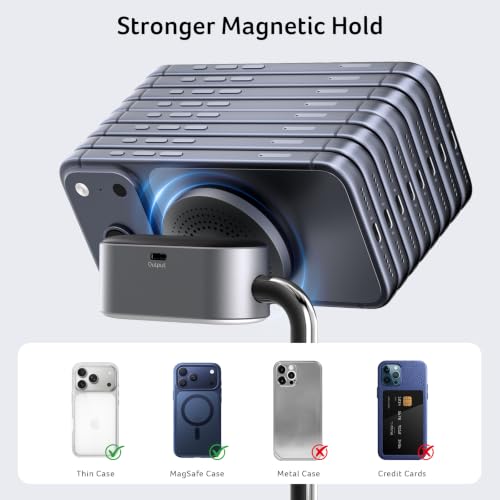 25W Wireless fast Charging Station, 6 in 1 magsafe charger stand S5 - view 5