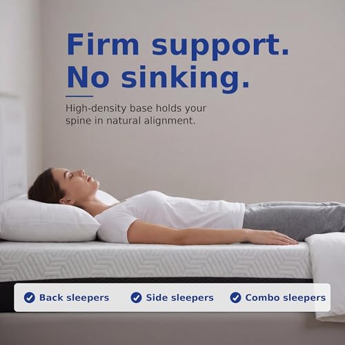 Twin XL 12" Memory Foam Mattress – Plush Comfort | Cooling Gel-Infused Layer, Deep Pressure Relief, CertiPUR-US Certified | Fiberglass-Free Bed in a Box for Bedrooms, Dorms & Guest Rooms - view 5