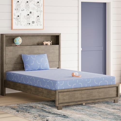 Kids Full Size Mattress and Pillow, Medium Firm