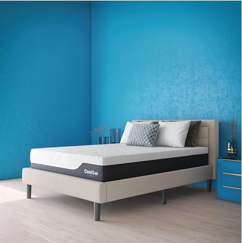 Chill Memory Foam 14-Inch Mattress with 2 Pillows, CertiPUR-US Certified, Mattress in a Box, Queen, White - view 5