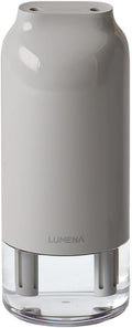 H3X Dual Mist Humidifier, 700ml Portable Cool Mist Humidifier with Mood Light, Auto Shut-Off, Wireless Personal Humidifier for Bedroom, Office & Home (PINKISH GRAY)