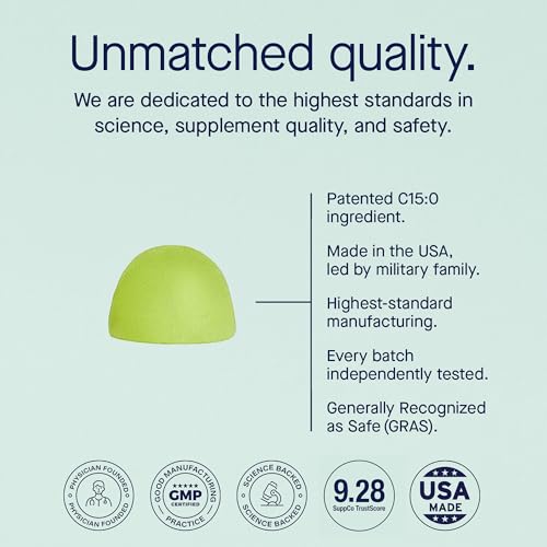C15:0 Pentadecanoic Acid Healthy Aging Gummies - 60 Vegan Gummies - view 3