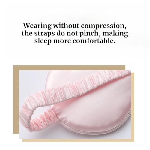 Satin Sleep Eye Mask Set, Light Blocking Shade with Scrunchie & Pouch - view 4