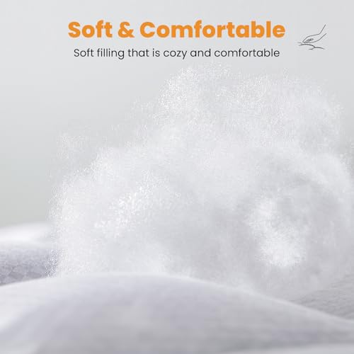 King Size Mattress Pad - Cooling Breathable Mattress Topper, Quilted Fitted Mattress Protector, Pillow Top Mattress Cover with 8-21" Deep Pocket, Soft, Machine Washable, White, 78x80 Inches - view 3