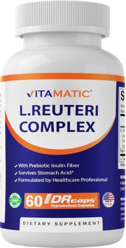 Lactobacillus Reuteri Complex 22 Billion CFU, 60 Capsules