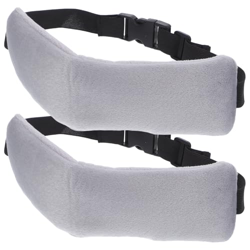 2pcs Head Support Strap with Adjustable Foldable Cloth