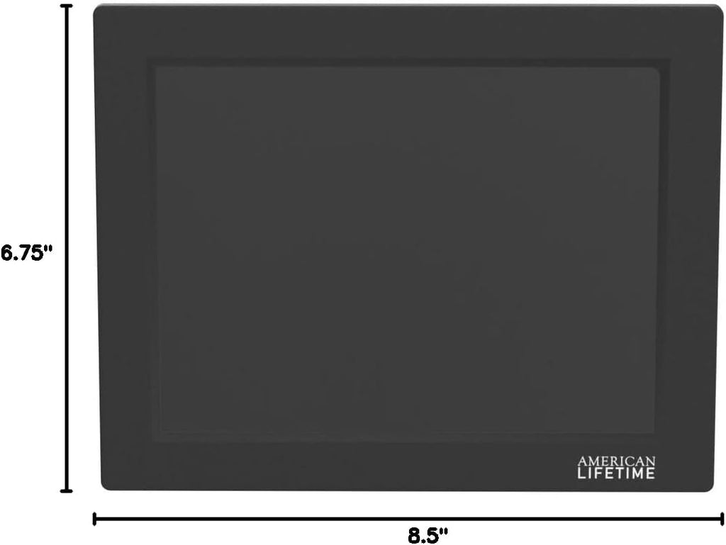 Large digital clock for seniors, large display with custom alarms, calendar clock with day & date for elderly, clear numbers dementia digital clock black - view 8