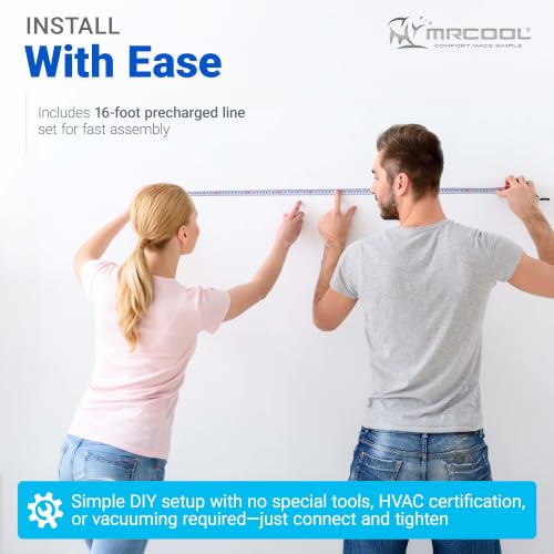 MRCOOL Easy Pro 9000 BTU Ductless Mini Split Air Conditioner Heat Pump - view 3