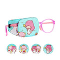 Cotton & Silk Eye Patch for Kids Glasses (Right Eye, Fairy - Magic Wand)