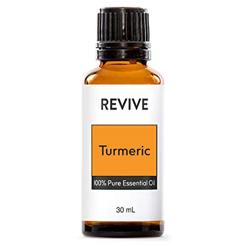 Turmeric Essential Oil by Revive Essential Oils - 100% Pure Therapeutic Grade, for Diffuser, Humidifier, Massage, Aromatherapy, Skin & Hair Care - Cruelty Free - Unrefined Oils with No Fillers