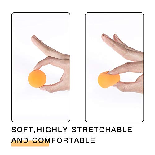 Horse Ear Plugs, Equine earplugs, Foam Ball, Block Noise, Soft and Comfortable, Reusable (Orange - 8pcs) - view 3