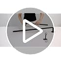 Curtain Rods for Windows 16 to 88 Inches Adjustable Blackout Wrap Around 1 Inch Diameter Curtain Rod, Black - view 7