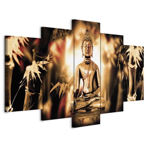 Acoustic Panels Canvas Wall Art Print, Bedroom Orient 40x20 Inch