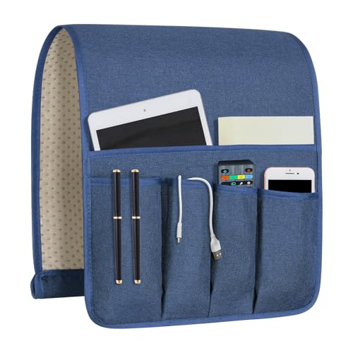 Remote Control Holders for Armchairs, Couch Caddy, Featuring Non-Slip Bases