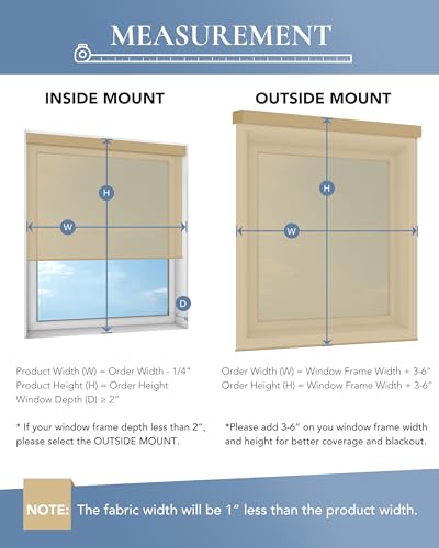 Kerwxerd Motorized Blinds with Remote, Automatic Blinds for Indoor Windows - view 6