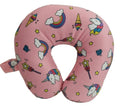 Kids Cozy Soft Microfiber Neck Pillow, Compact, Perfect for Plane or Car Travel, All Her Favorites