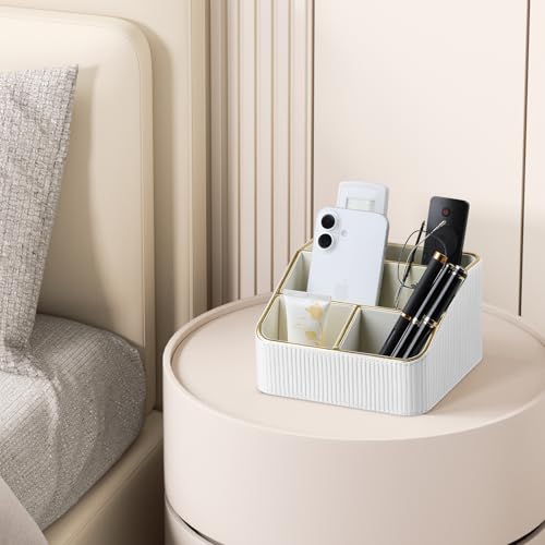Small Remote Control Holder Bedside Nightstand Organizer Desk Caddy - view 5
