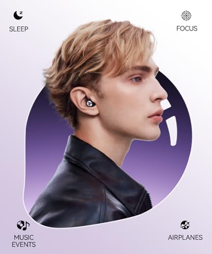 Ear Plugs for Sleeping 50dB Earplugs Noise Cancelling Ear Plugs for Noise Reduction Concerts Soft Reusable Silicone Earplugs for Snoring Side Sleepers Shooting Airplanes with 7 Eartips Case - view 6
