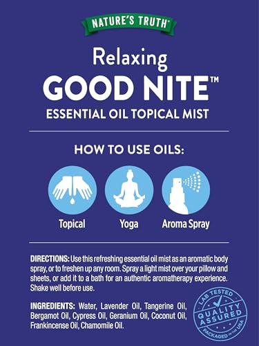 Good Nite Essential Oil Mist | 2.4 fl oz | Calming Blend - view 6