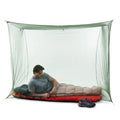 Double Rectangular Mosquito Net – Insect Protection for Camping, Hiking & Travel – Fits Two Sleeping Bags or Cots – Includes Setup Kit & Carry Bag – Green, 63” W x 78” L x 59” H