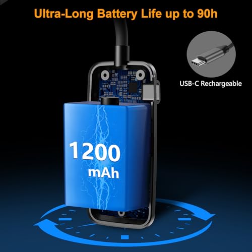 19 LED Rechargeable Book Light for Reading in Bed - view 6